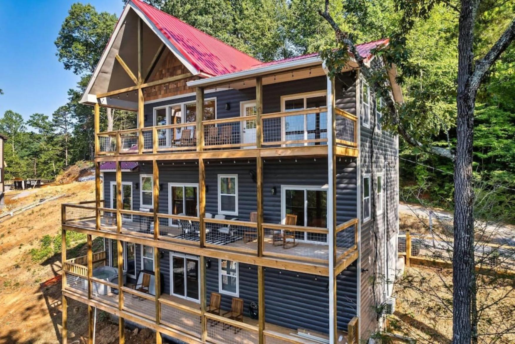 Tranquil Mountain Getaway By Ghosal Luxury Lodging Gatlinburg Extérieur photo