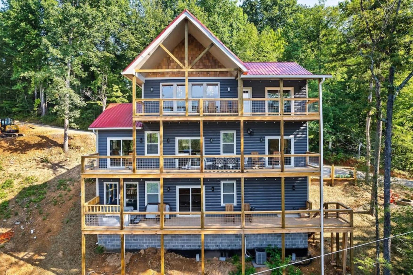 Tranquil Mountain Getaway By Ghosal Luxury Lodging Gatlinburg Extérieur photo