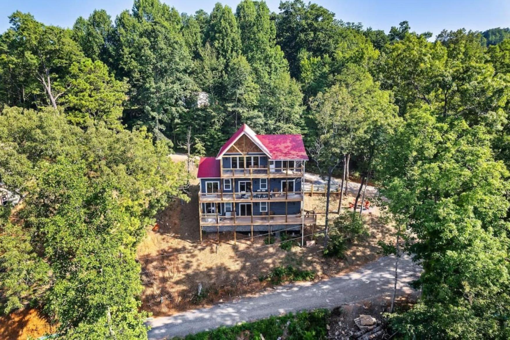 Tranquil Mountain Getaway By Ghosal Luxury Lodging Gatlinburg Extérieur photo