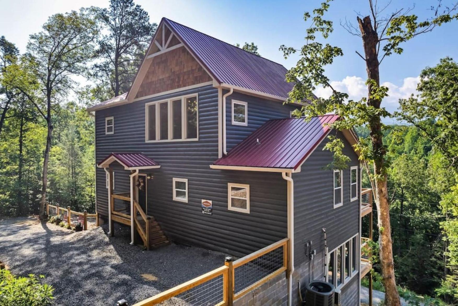 Tranquil Mountain Getaway By Ghosal Luxury Lodging Gatlinburg Extérieur photo