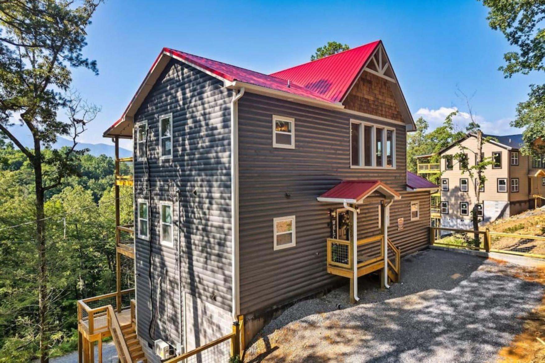 Tranquil Mountain Getaway By Ghosal Luxury Lodging Gatlinburg Extérieur photo