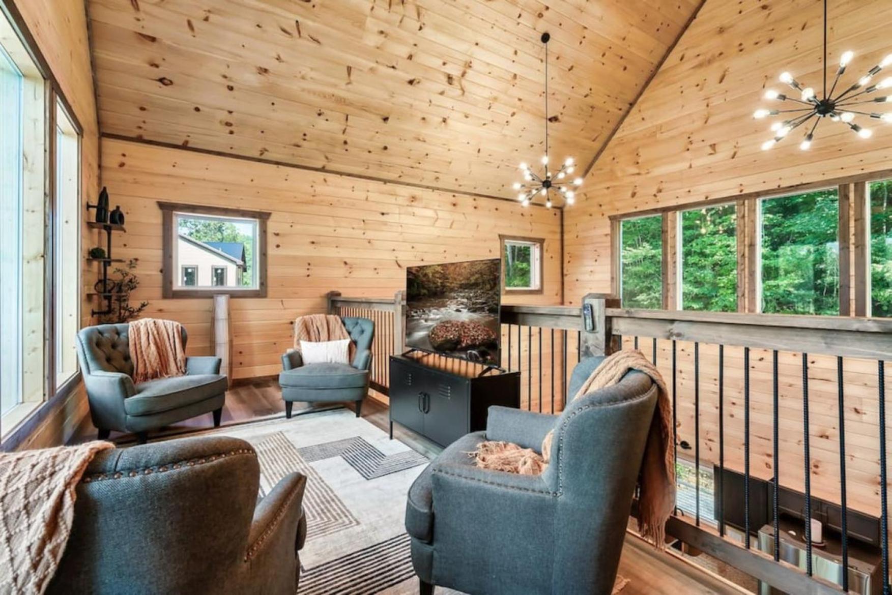 Tranquil Mountain Getaway By Ghosal Luxury Lodging Gatlinburg Extérieur photo